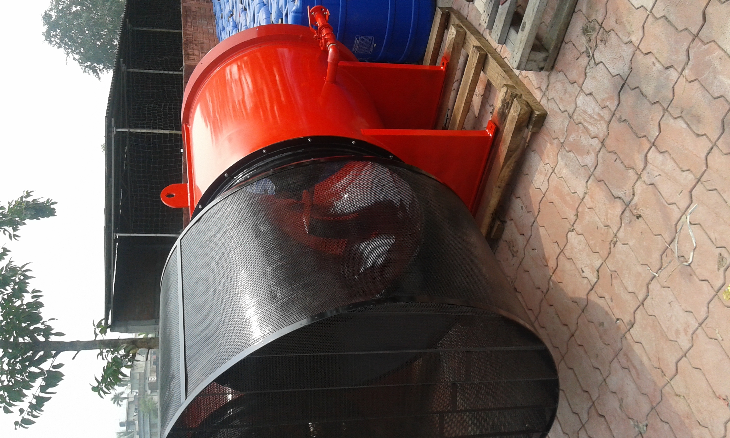 High Expansion Foam Generator - Frp, Ss, Ci Gun Metal, 1500mm X 2500mm Dimensions | Fire Fighting Application, Orange And Yellow Color, 900°c Temperature Range, 1 Year Warranty, 250kg Weight