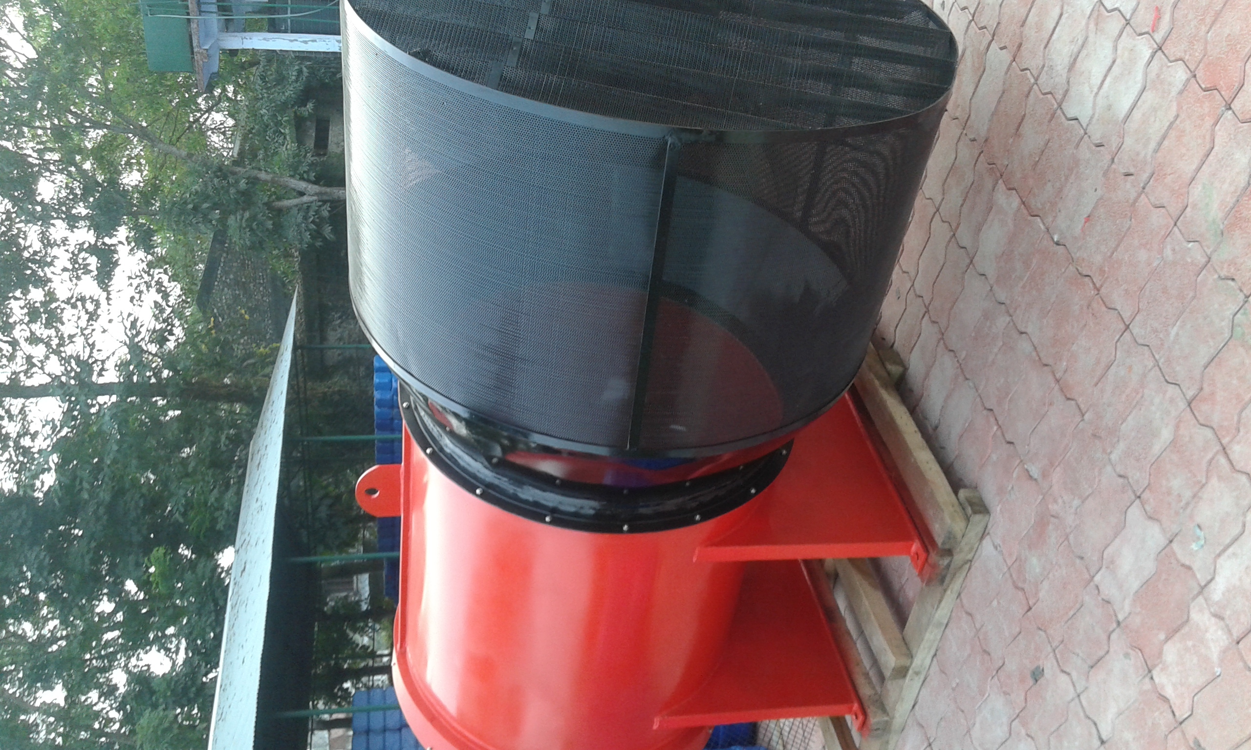 High Expansion Foam Generator - Frp, Ss, Ci Gun Metal, 1500mm X 2500mm Dimensions | Fire Fighting Application, Orange And Yellow Color, 900°c Temperature Range, 1 Year Warranty, 250kg Weight