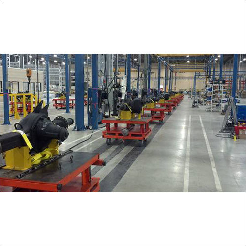 In Floor Tow Line Conveyor