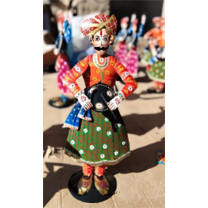 आयरन हैंडीक्राफ्ट राजस्थानी मैन होम डेकॉर