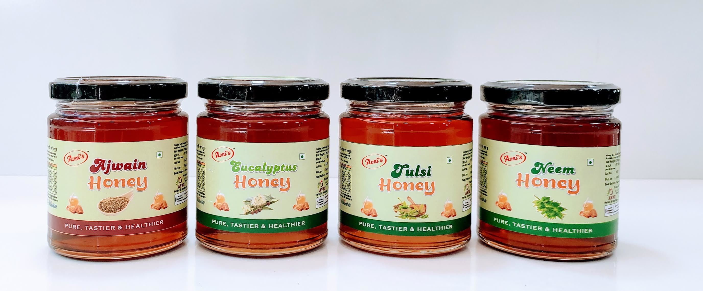 Multi Flora Honey - Pure, Raw & Natural | All-natural Sweetener, Rich In Antioxidants, Perfect For Tea And Baking