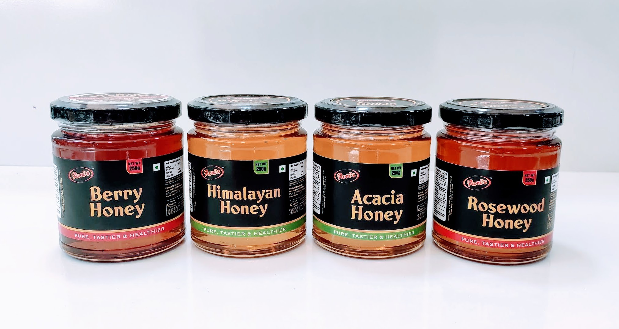 Multi Flora Honey - Pure, Raw & Natural | All-natural Sweetener, Rich In Antioxidants, Perfect For Tea And Baking
