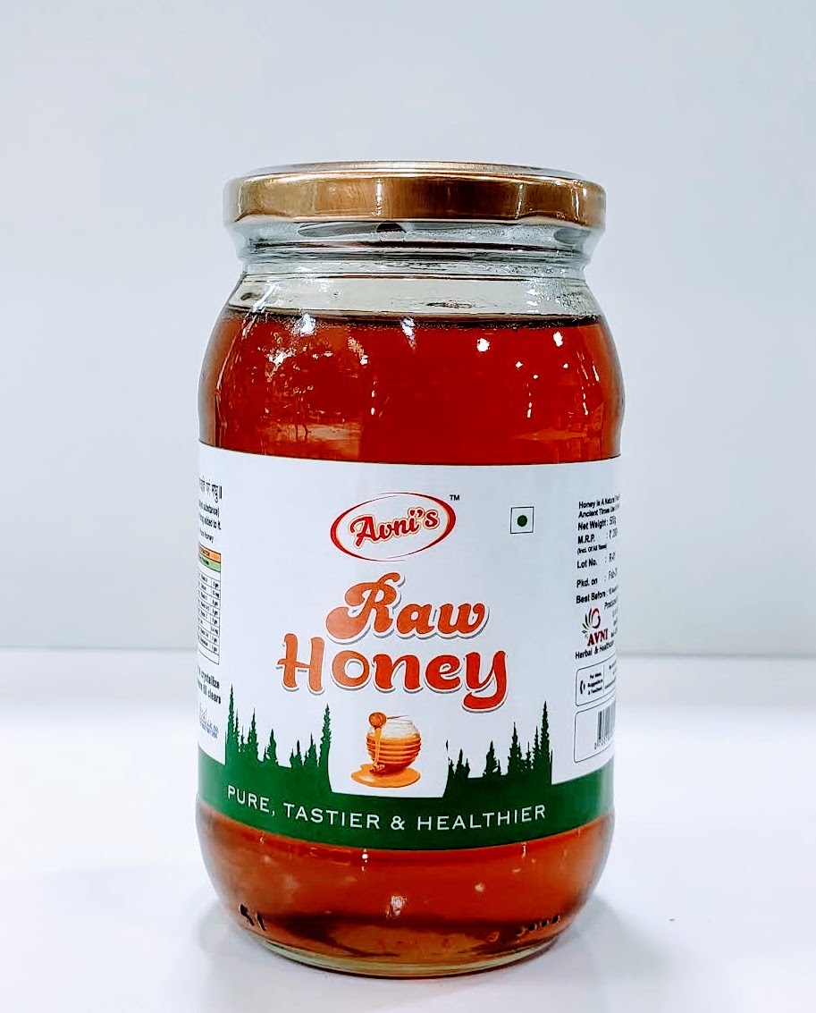 Natural Raw Honey - Organic, Unfiltered | Rich In Antioxidants, Naturally Sweetened, Perfect For Baking And Cooking