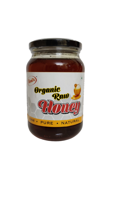 Organic Honey - 500g Glass Jar , Amber Multifloral | Usda Organic, Antioxidant-rich, Versatile Use For Spreading And Sweetening