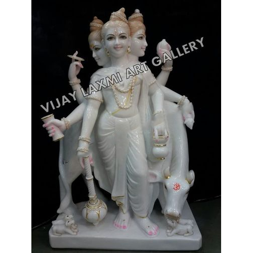 White Marble Dattatreya Idols - Feature: Eco-Friendly