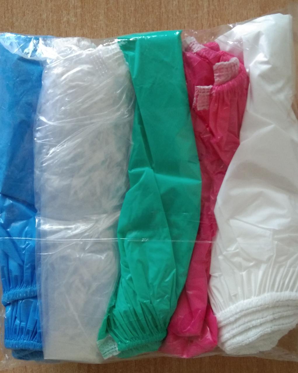 Plastic Shoe Cover - Ld/lldpe Material, Height: 17.70 Cm, Length: 38.50-39.50 Cm, Colors: Blue, Pink, White, Green, Transparent | Non-sterile, Elastic Closure, 50 Pairs Per Packet