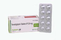 टेनेलिग्लिप्टिन 20mg जेनेरिक ड्रग्स