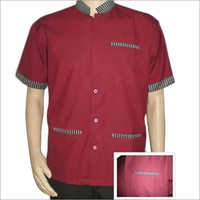 Maroon Kitchen Stewarding Uniform Shirt at Best Price in New Delhi ...