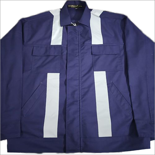 ब्लू सिक्योरिटी रिफ्लेक्टर शर्ट