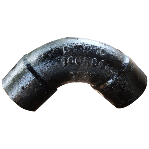 Plain End Bend Pipe - Cast Iron, Black, Welding Connection, ASTM Standard | High Dimensional Accuracy, 1-Year Warranty