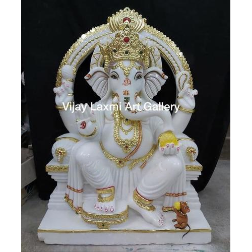 मार्बल गणेश मूर्ती