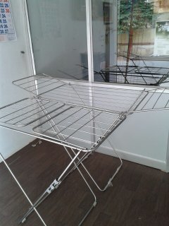Silver Ss Dryer Floor Stands