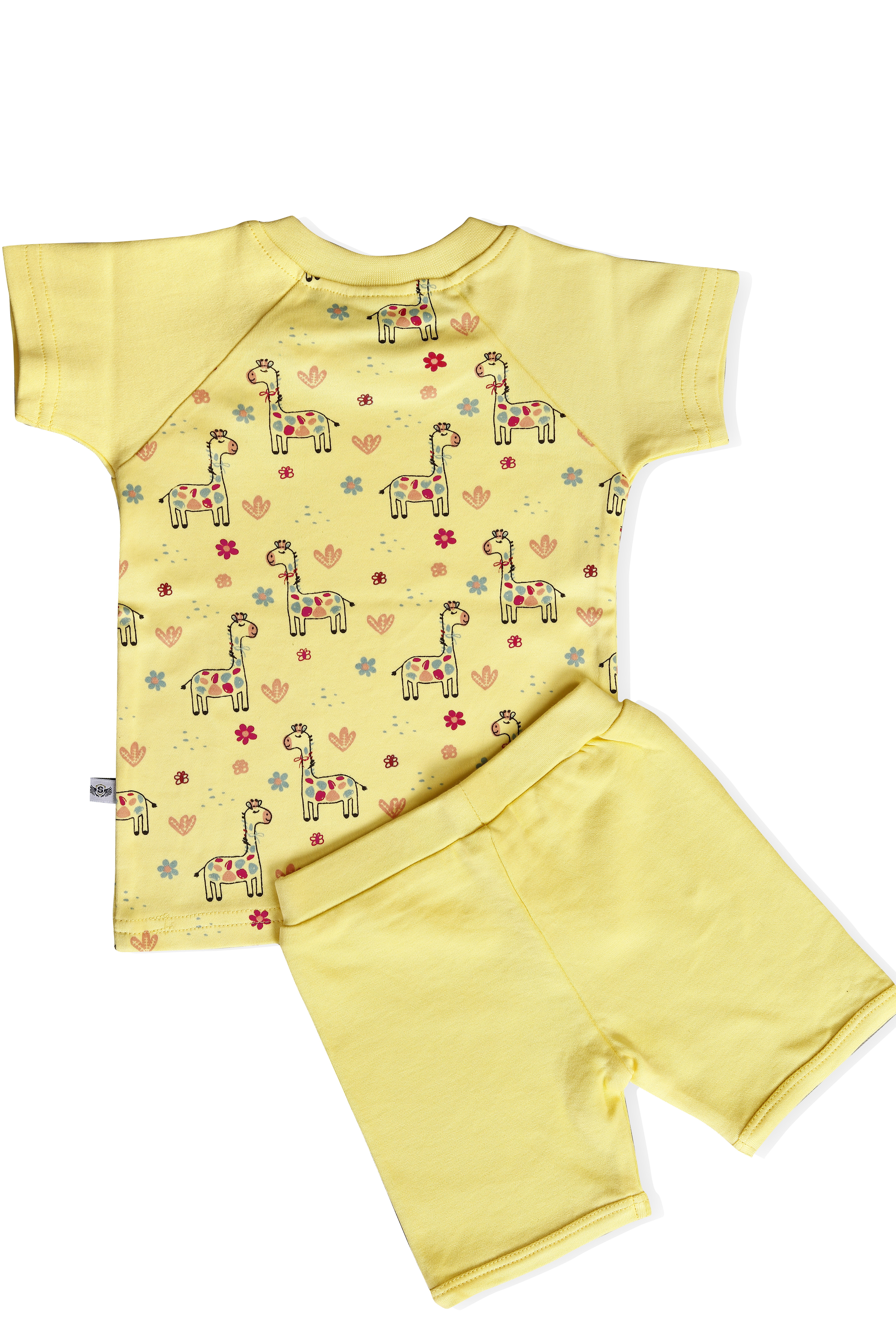 Spenitt Premium Baby Clothes - Cotton, Up To 12 Months, O-neck Design | Antibacterial Technology, Anti-odor, Highly Breathable, Soft And Comfortable, Colorfast Quality