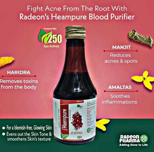 Blood Purifier Age Group: Suitable For All Ages