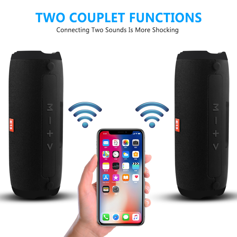 E13 Mini Portable Wireless Bluetooth Speaker Application: Support Mp3