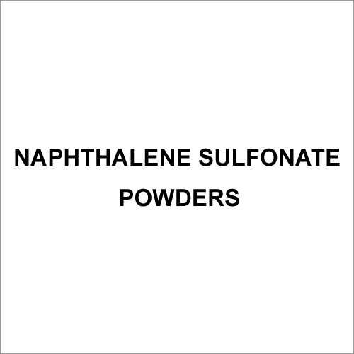 Naphthalene Sulfonate Powders