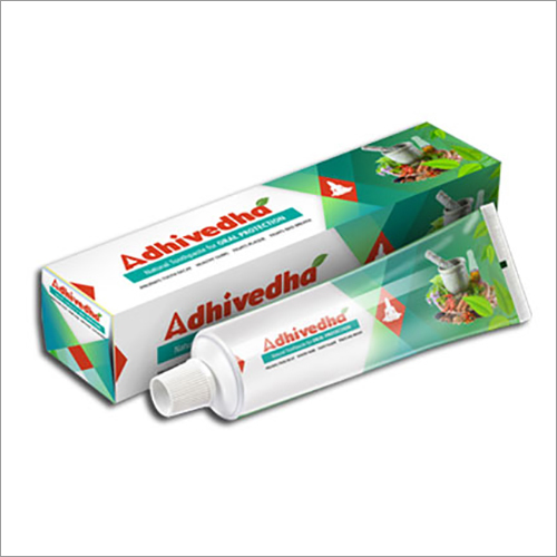 Ayurvedic Toothpaste - Herbal Paste, 100 Gm | Strengthens Teeth, Whitens Effectively, Prevents Gum Bleeding, Innovative Technology Processed