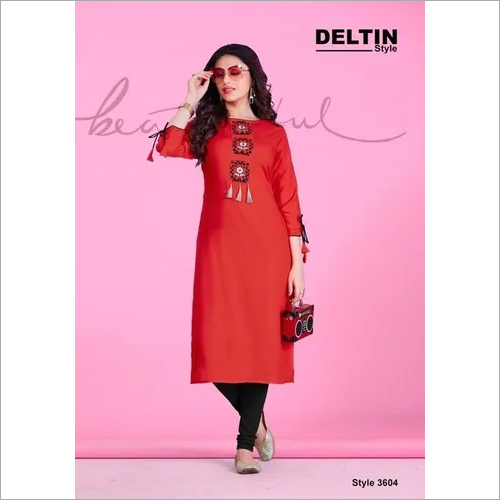 ऑल रेयॉन कुर्ती