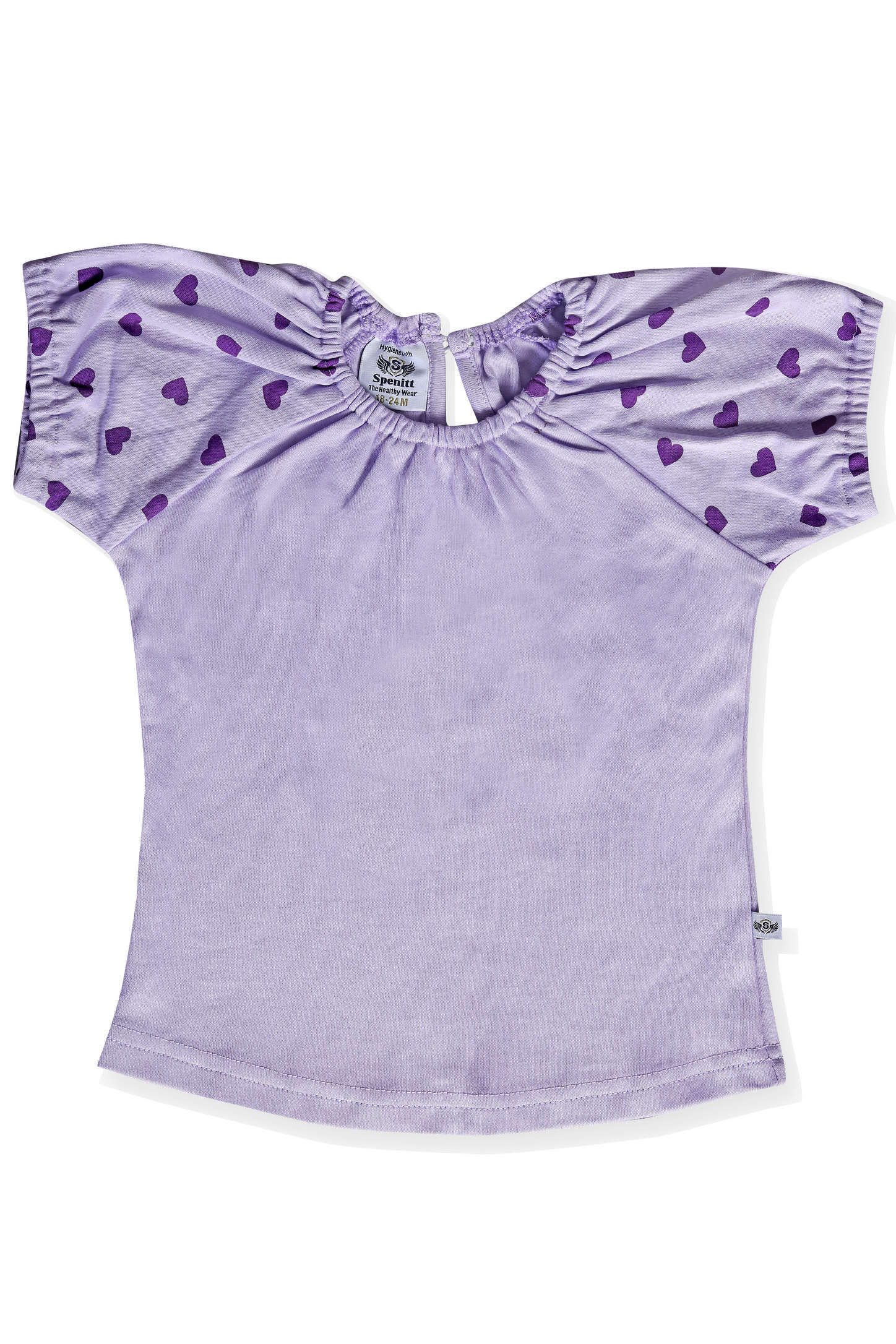 Washable Fancy Short Sleeve Top And Leggings