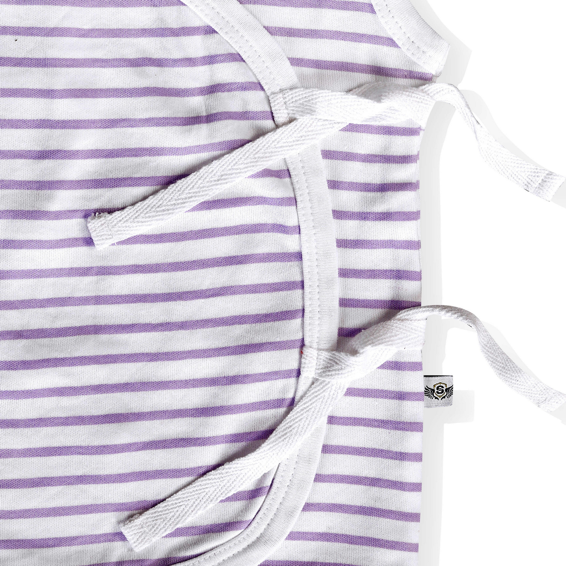 Sleeve Less Front Open T-shirt And Short Set - Cotton, Up To 12 Month , Breathable And Non Toxic With Trendy V Neck And Printed Knitted Design