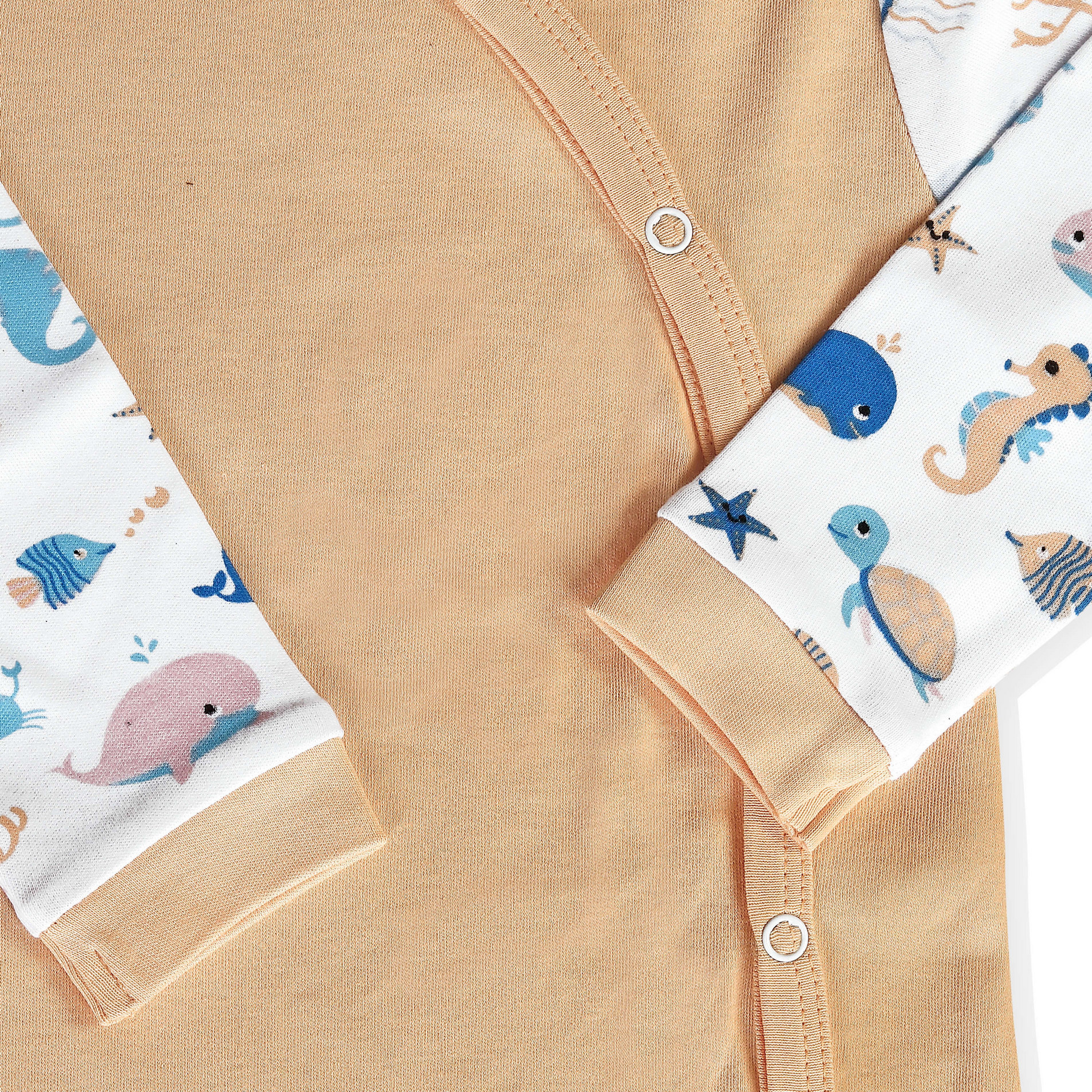 Washable Full Sleeve Footed Romper