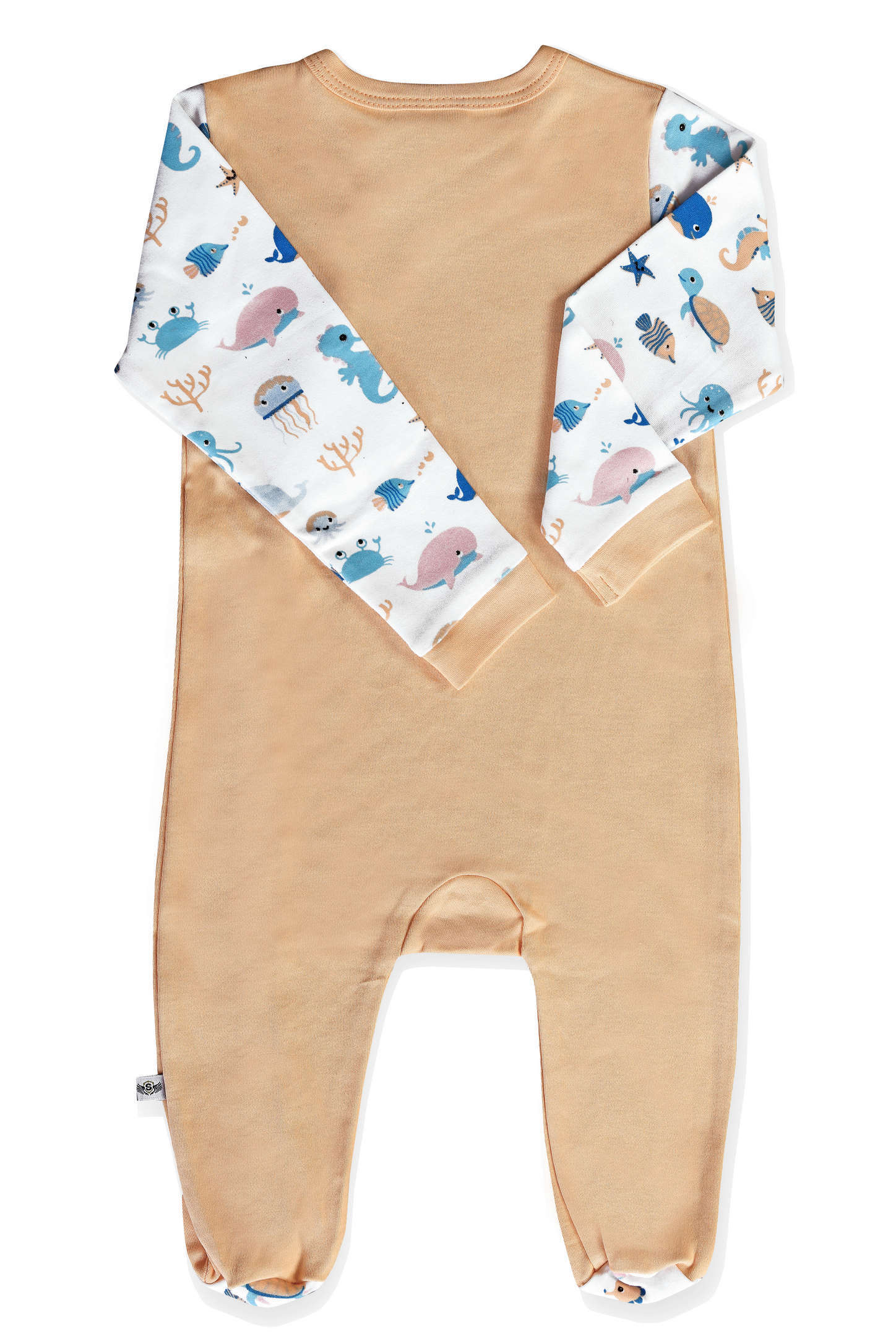 Washable Full Sleeve Footed Romper