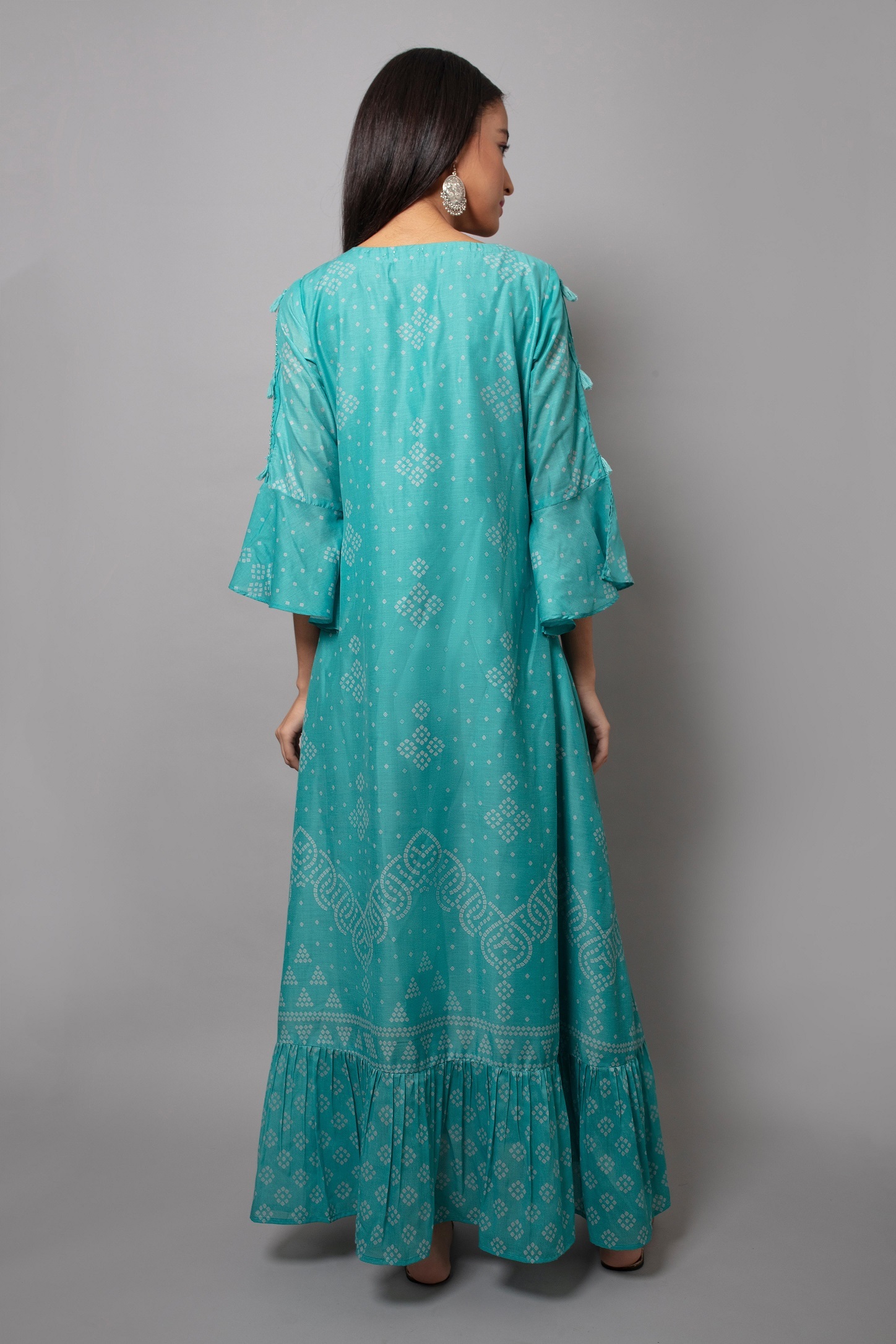 Multi Ladies Long Kurti Fancy Kurtis