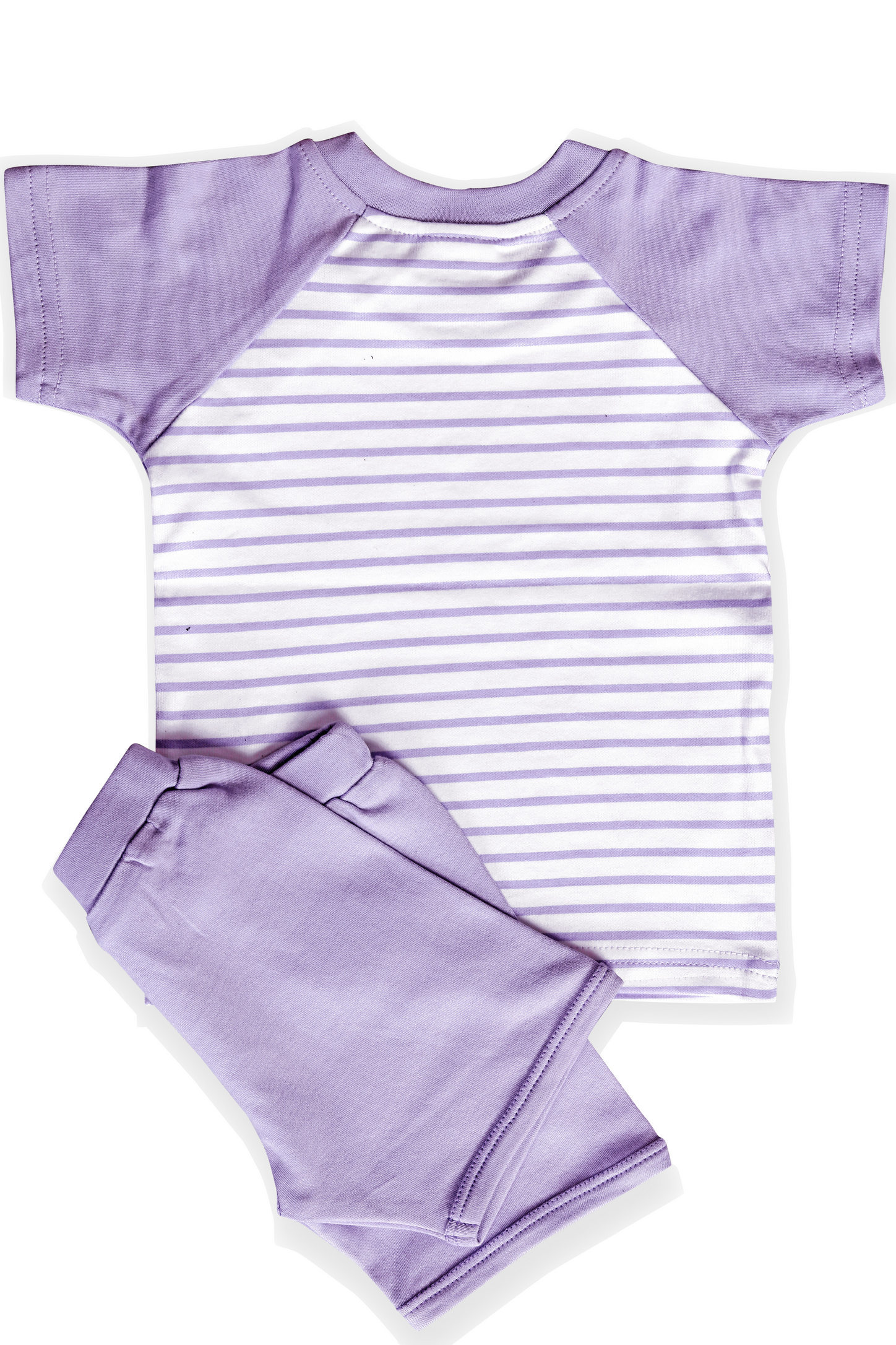 Sholder Button T Shirt With Short Set Decoration Material: Cloths
