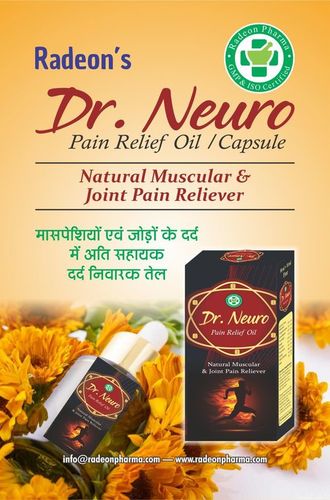 Dr. Neuro Pain Relief Oil And Capsules Age Group: For Adults