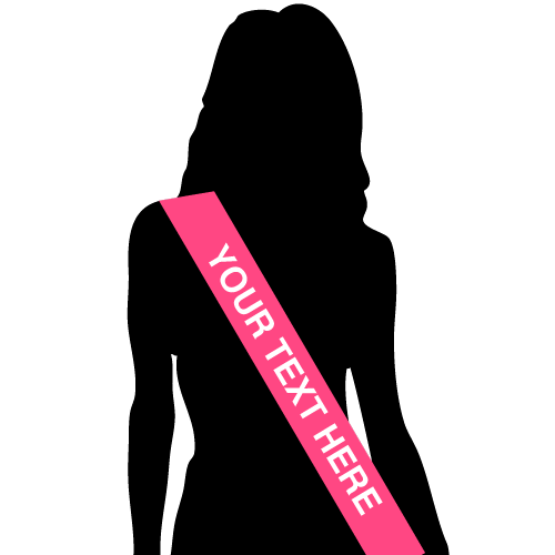 Sashes Custom Designs - Cloth Material, Customized Colors | Sublimation & Screen Printed Sashes For Awards, Events, And Celebrations