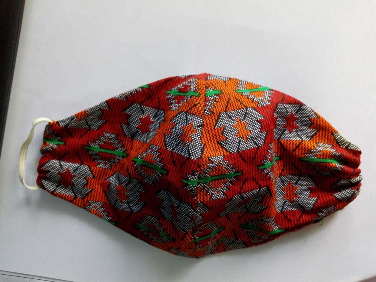 Cotton Face Mask - 10x5 Inches, Multi Color Unisex Design For All-day Comfort