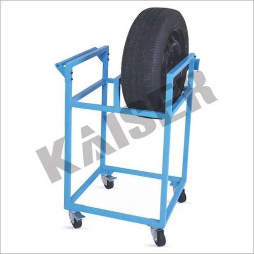 डबल व्हील स्टोरेज कैडी