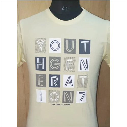 Mens Logo Printed T-Shirt