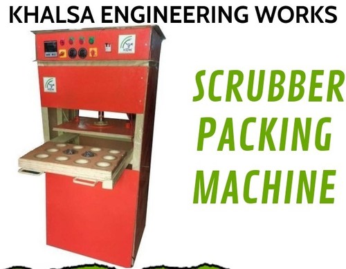 Packaging Machine For Scrubber - Metal, 220-240 Volt, 2 KW Power | Heavy Duty, Semi-Automatic Operation, Hydraulic Power Source