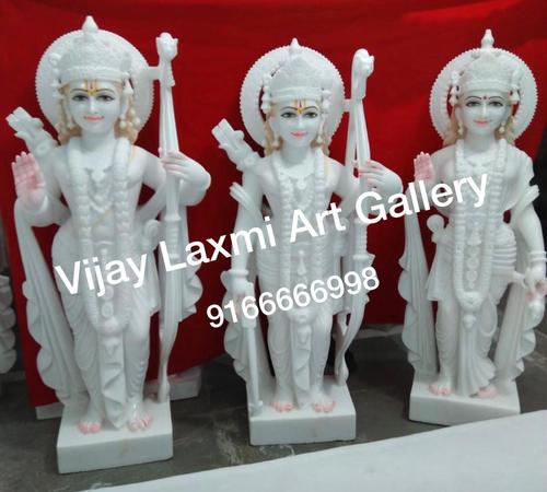 Ram Darbar Statue - Marble Craftsmanship | Exquisite Religious Decor, Elegant Design