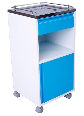 बेडसाइड लॉकर एसएस टॉप डिज़ाइन: वन पीस