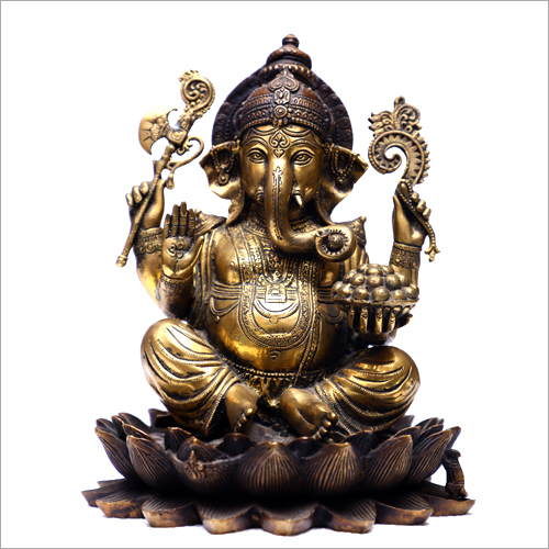 Bronze Ganesh Statue