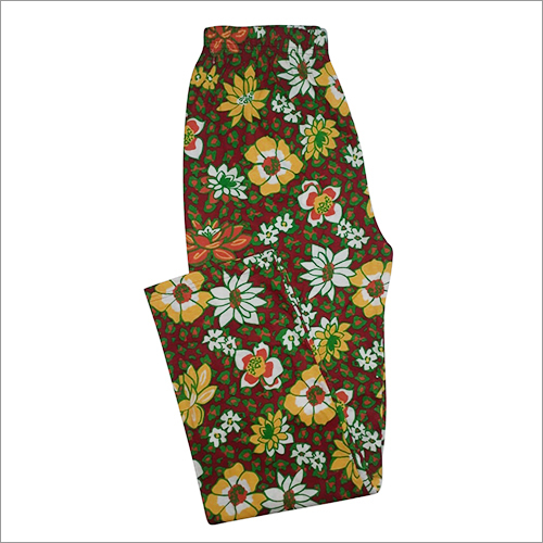 Ladies Designer Pant - Printed Fabric | Double Pockets, Washable, Suitable for Women in Summer, Rainy, Spring, and Winter Seasons