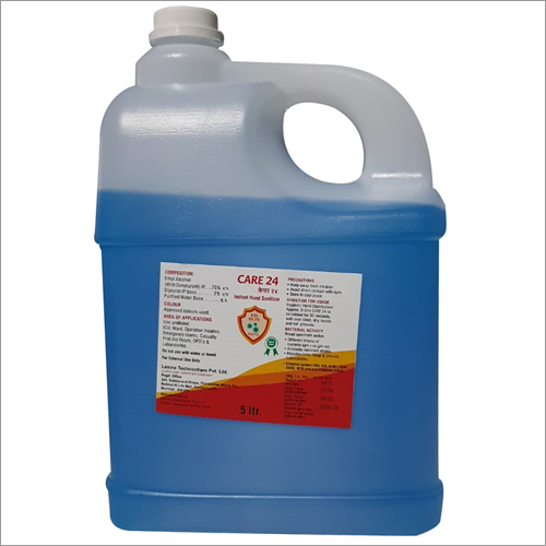 Hand Sanitizer - Ethyl Alcohol & Isopropyl Alcohol Bases, 100ml - 5 Liters, Sky Blue & White, Anti-Allergic, Suitable for All Ages