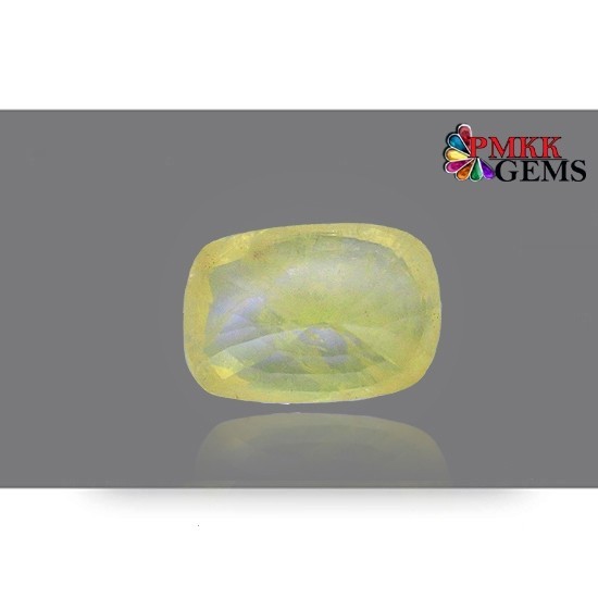 Ceylon Yellow Sapphire - 8.50 Ct Oval Cut, Natural Yellow Gemstone For Love, Harmony, And Wisdom