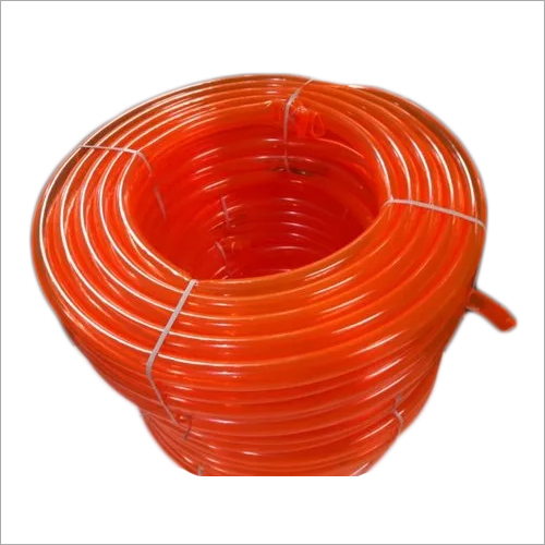 Pvc Flexible Garden Pipe - 25mm Diameter 30m Length Green And Orange | Round Shape 1mm Thickness Ideal For Construction Applications