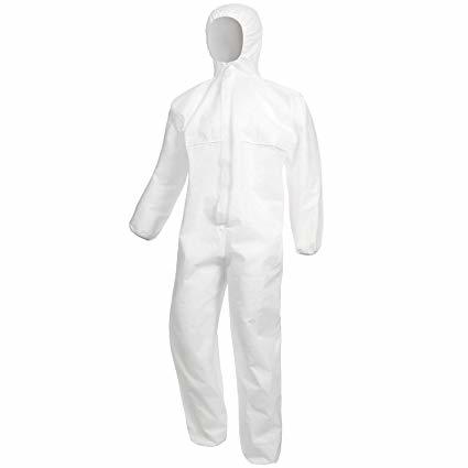 Protective Disposable Coverall Age Group: 18-65