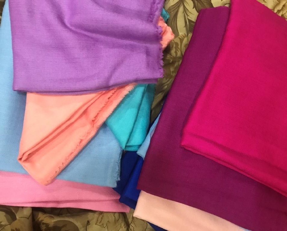 All Colors Fine Quality Diamond Weave Cashmere Wool Scarves Shawls