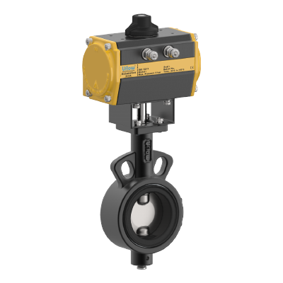 Industrial Wafer Butterfly Valve - Stainless Steel, Dn40-dn300 | Zero Leakage, Bidirectional, Suitable For Chemical Industries, Iso Pad For Gear Operator