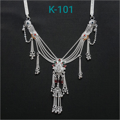 Fashionable Imitation Kandora - Metal Construction, Silver Color | Elegant Accessory for Anniversaries, Engagements, Gifts, Parties, Weddings