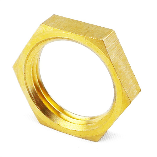 Brass Lock Nut - Brass Material, Industrial Application | Delivery Time 3 Days for India, 5 Days for Worldwide Distribution