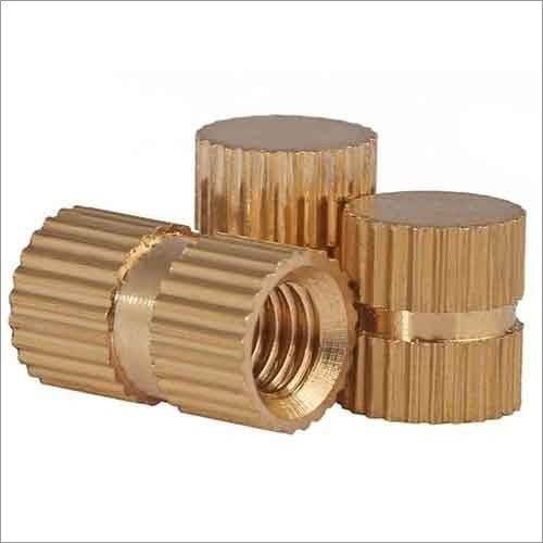 Brass Moulding Inserts - Brass Material, Industrial Application | 3-Day Delivery to India, 5-Day Global Shipping