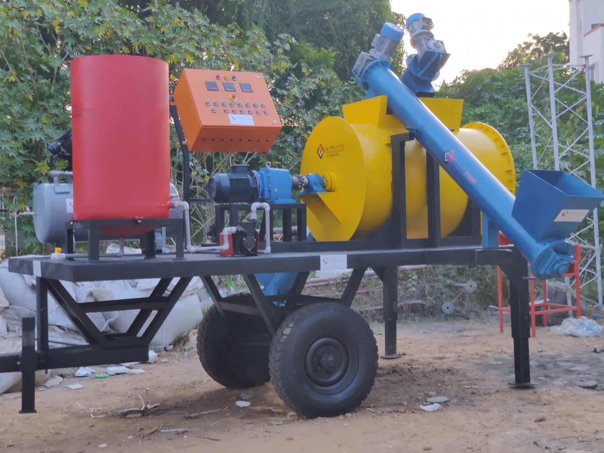 Foam Concrete Block Making Machine