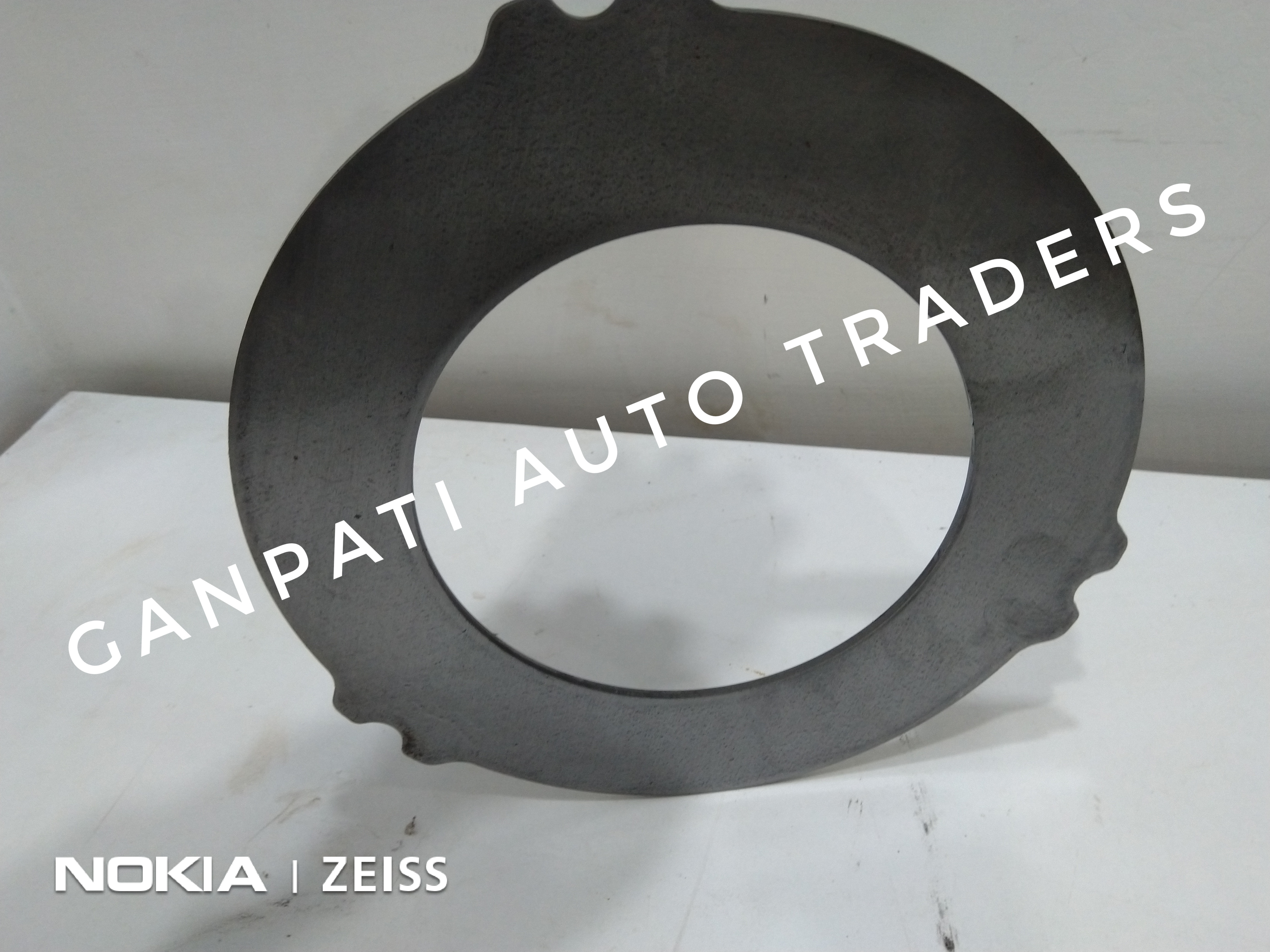 Jcb Break Counter Plate - Iron Material, Cnc Technology, Grey Color | High Efficiency Brake Plate For Enhanced Performance