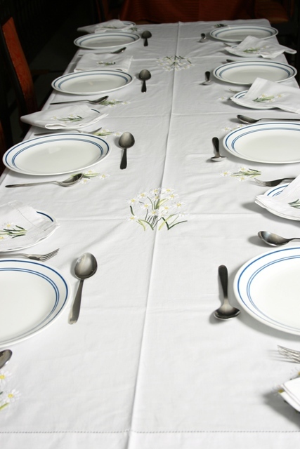 फैंसी टेबल कवर